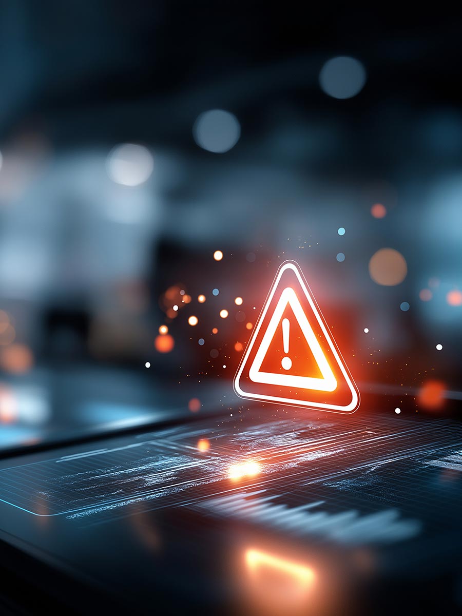 Critical alert monitoring visual